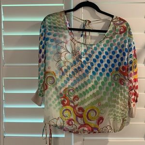 Gorgeous 100% Silk Blouse